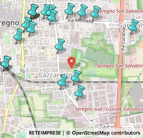 Mappa Via Tevere, 20831 Seregno MB, Italia (0.704)