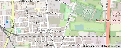 Mappa Seregno