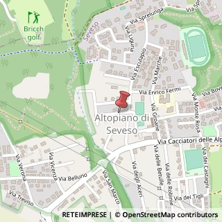 Mappa Via Lazzaro Spallanzani,  14, 20030 Seveso, Monza e Brianza (Lombardia)
