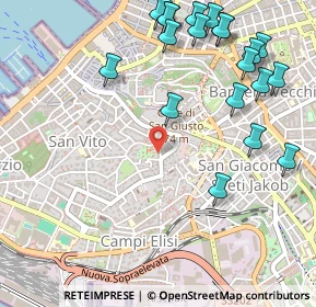 Mappa Via dei Navali, 34143 Trieste TS, Italia (0.654)