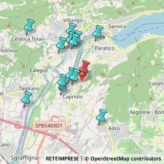 Mappa Via F. Petrarca, 25031 Capriolo BS, Italia (1.83357)