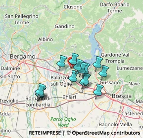 Mappa Via Dante Alighieri, 25031 Capriolo BS, Italia (11.22)