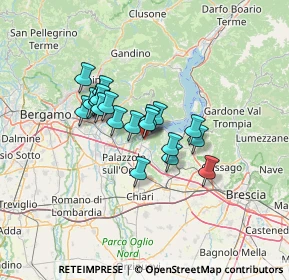 Mappa Via Dante Alighieri, 25031 Capriolo BS, Italia (9.4165)