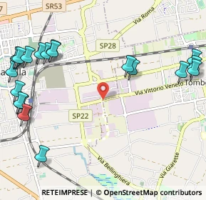 Mappa Via Luparense, 35013 Cittadella PD, Italia (1.488)