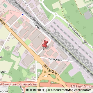 Mappa Viale Milano, 169, 21013 Gallarate, Varese (Lombardia)