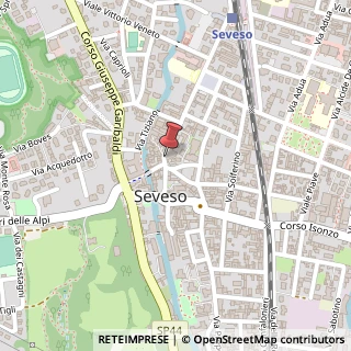 Mappa Via San Fermo della Battaglia, 2, 20822 Seveso, Monza e Brianza (Lombardia)