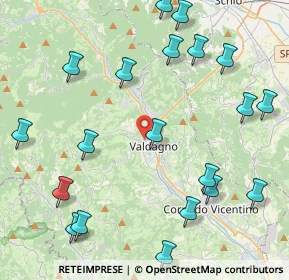 Mappa Via Rio, 36078 Valdagno VI, Italia (5.2465)