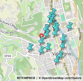 Mappa Via Rio, 36078 Valdagno VI, Italia (0.3955)