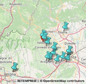 Mappa Via Rio, 36078 Valdagno VI, Italia (15.60267)