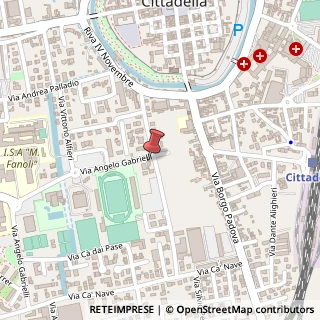 Mappa Via G. Verdi, 50, 35013 Cittadella, Padova (Veneto)