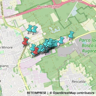 Mappa Via Aldo Moro, 21050 Gorla Minore VA, Italia (0.45345)