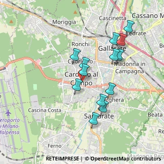 Mappa Via Don Luigi Villa, 21010 Cardano Al Campo VA, Italia (1.71)