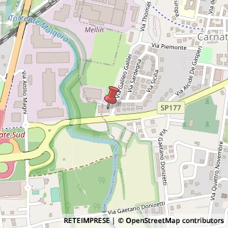 Mappa Via Galileo Galilei, 32, 20866 Carnate, Monza e Brianza (Lombardia)