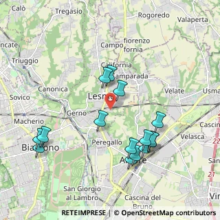 Mappa Via della Stazione, 20855 Lesmo MB, Italia (2.04)