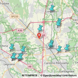 Mappa Via Marco Biagi, 21040 Gerenzano VA, Italia (5.40214)