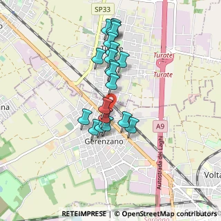 Mappa Via Marco Biagi, 21040 Gerenzano VA, Italia (0.7675)