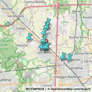 Mappa Via Marco Biagi, 21040 Gerenzano VA, Italia (1.16692)