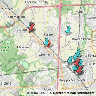 Mappa Via Marco Biagi, 21040 Gerenzano VA, Italia (2.72632)