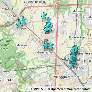 Mappa Via Marco Biagi, 21040 Gerenzano VA, Italia (2.109)