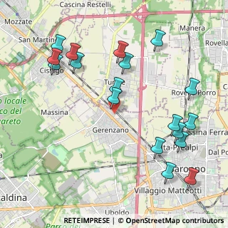 Mappa Via Marco Biagi, 21040 Gerenzano VA, Italia (2.29667)
