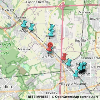 Mappa Via Marco Biagi, 21040 Gerenzano VA, Italia (2.5315)