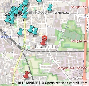 Mappa Via Ugo Foscolo, 20834 Seregno MB, Italia (0.739)