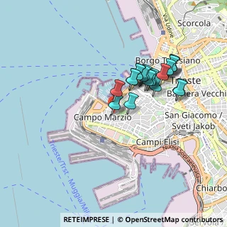 Mappa Salita al Promontorio, 34123 Trieste TS, Italia (0.7805)