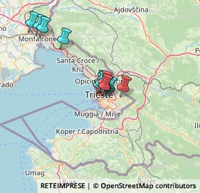 Mappa Largo Sonnino, 34138 Trieste TS, Italia (9.64667)