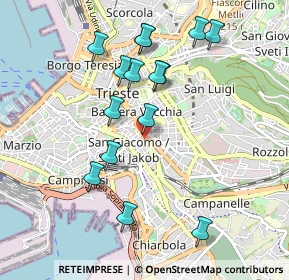 Mappa Largo Sonnino, 34138 Trieste TS, Italia (0.952)