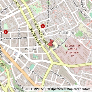 Mappa Via Domenico Rossetti, 101, 34138 Trieste, Trieste (Friuli-Venezia Giulia)