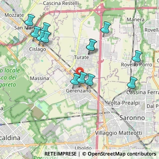 Mappa Via Stazione, 21040 Gerenzano VA, Italia (2.19)