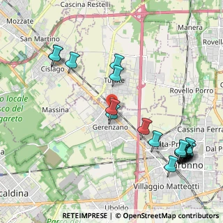Mappa Via Stazione, 21040 Gerenzano VA, Italia (2.5595)