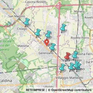 Mappa Via Stazione, 21040 Gerenzano VA, Italia (2.27)