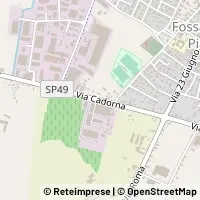 Map Fossalta di Piave