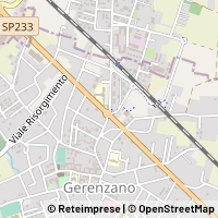 Map Gerenzano