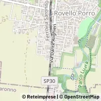 Map Rovello Porro