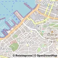 Mapa Trieste