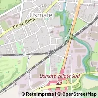 Map Usmate Velate