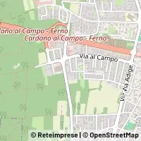 Kort Cardano al Campo