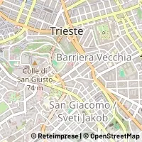 Mapa Trieste