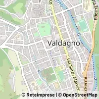 Kaart Valdagno