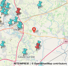 Mappa Via Galli, 31056 Roncade TV, Italia (6.6915)