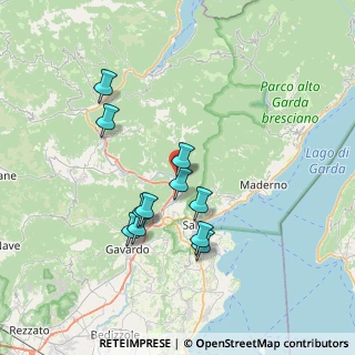 Mappa Via Luciano Migliorini, 25079 Vobarno BS, Italia (6.38091)