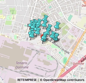 Mappa Via Bosco Frati, 24044 Dalmine BG, Italia (0.256)