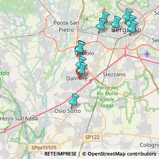 Mappa Via Bosco Frati, 24044 Dalmine BG, Italia (4.46545)