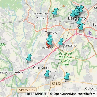Mappa Via Bosco Frati, 24044 Dalmine BG, Italia (5.26714)
