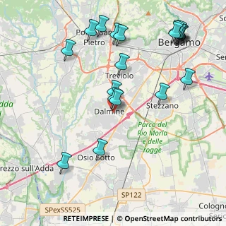 Mappa Via Bosco Frati, 24044 Dalmine BG, Italia (4.955)