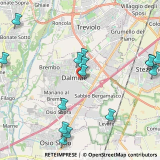 Mappa Via Bosco Frati, 24044 Dalmine BG, Italia (2.746)