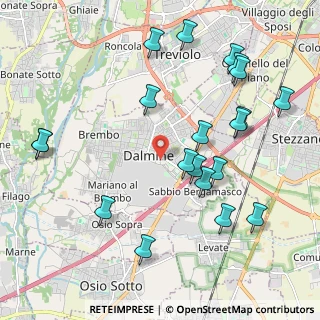 Mappa Via Bosco Frati, 24044 Dalmine BG, Italia (2.3195)