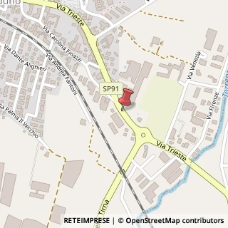 Mappa Via Trieste,  38, 24060 Chiuduno, Bergamo (Lombardia)